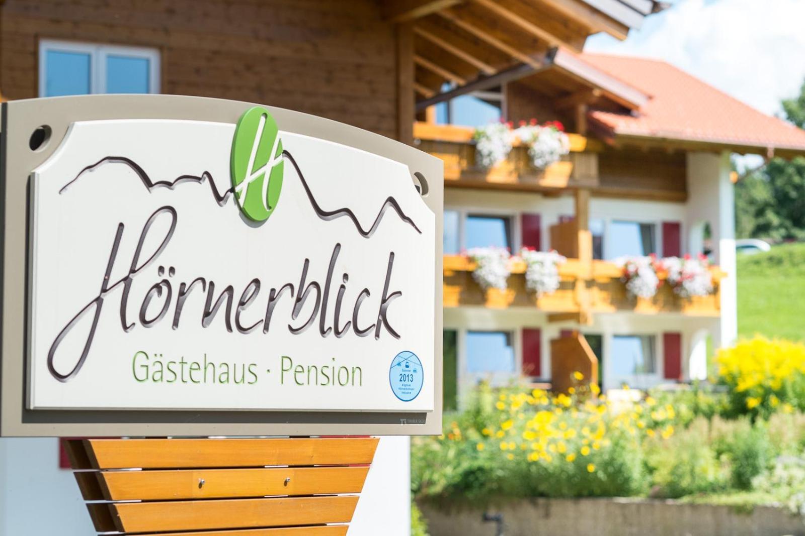 Отель Gaestehaus Hoernerblick Офтершванг Экстерьер фото